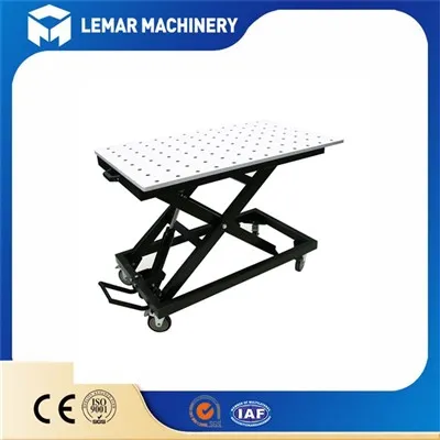 স্পেস-সেভিং ওয়েল্ডিং টেবিল